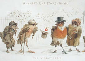 Thumbnail image for Christmas Traditions #2: The Christmas Card and the Robin